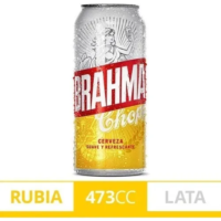Cerveza Brahma en Lata 473ml x 6