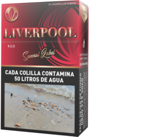 cigarrillos Liverpool rojo