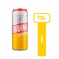 Cerveza BRAHMA LATÓN 710 u.